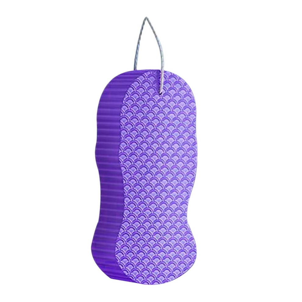 Brush Sponge SPA Exfoliating Bathing Accessories Reusable Violet