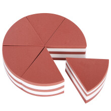 6Pcs Makeup Sponge Set for Flawless Blending Wet and Dry Use for Foundation and Powder