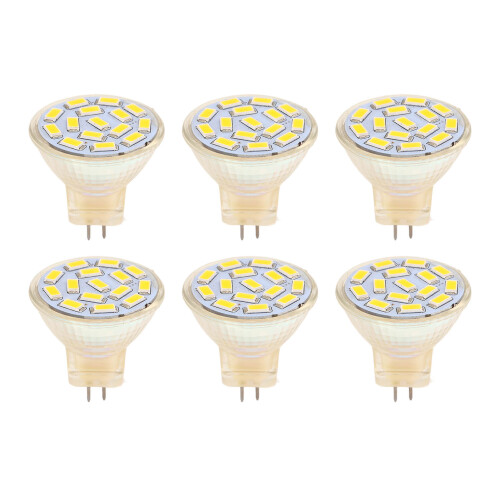 GU4MR11LED-lamp 3W 270LM 12V 6-pack