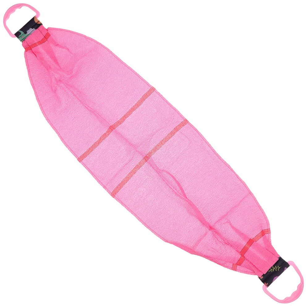 Exfoliating Back Scrubber with DualSided Deep Clean Surface and Long Handles for Shower Bath