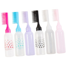 Hair Dye Bottle Comb Tool Scalp Applicator Bottle for Hair Coloring Easy Fill Pack