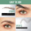 Microblading Eyebrow Pen Set Light Brown Waterproof Long Lasting with Precision Brush Tip 3