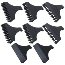 Hair Clipper Guide Comb Set for Vintage T9 with Cover, Multiple Sizes, Professional Barber Use, 2 Sets/8pcs
