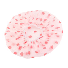 8pcs Waterproof Shower Cap for Women Satin Lined Hair Protection Stylish Bath and Spa Use