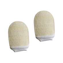 Exfoliating Gloves Natural Loofah Bath Gloves for Deep Exfoliation Skin Renewal Full Body Scrub