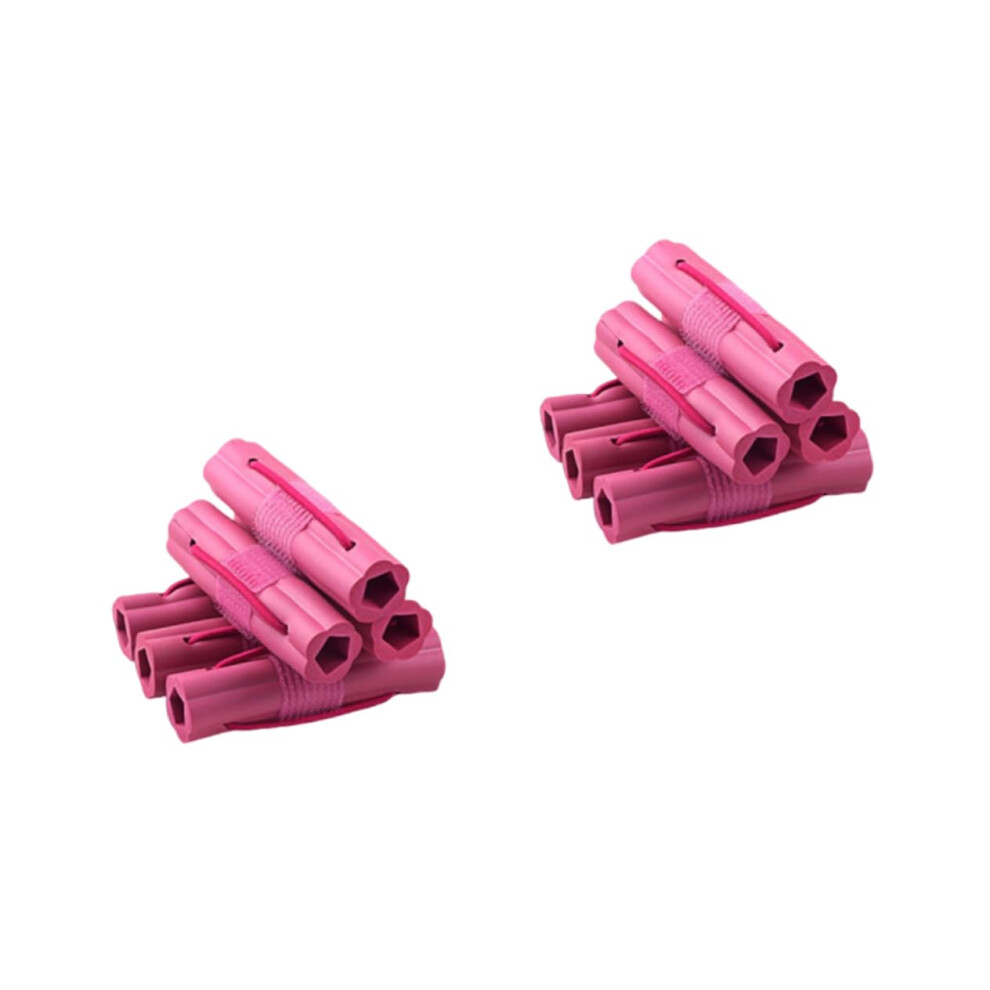 12pcs Heatless Sponge Hair Curlers for Women Soft Foam No Heat Rollers for Overnight Styling