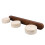 Solid Wood 3-Light Adjustable Wall Light 8