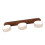 Solid Wood 3-Light Adjustable Wall Light 21