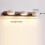 Solid Wood 3-Light Adjustable Wall Light 1