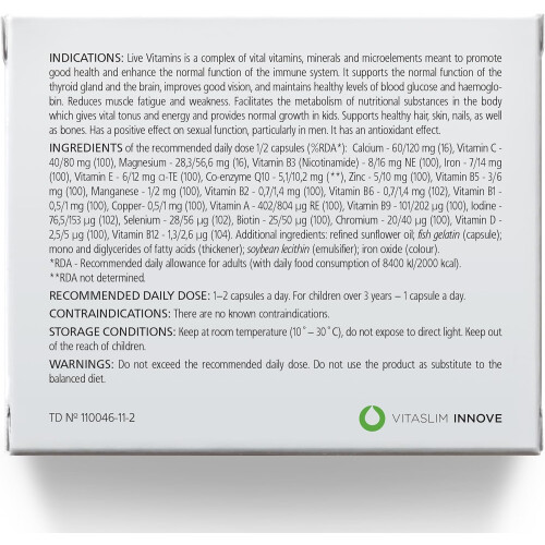 Live Multivitamins Liquid Capsule Food Supplement 2