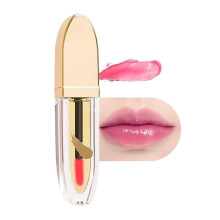 Color Changing Lip Oil with Hydrating Lip Plumper Gloss, Long Lasting Moisturizing Lip Care 1pcs#16
