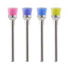 4PCS Nail Drill Bit Cleaning Brush Set for Manicure Tools, Mixed Colors, Quick Dust Removal