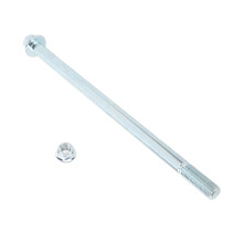 Steel Axle For Mini Bike Motorcycle Scooter Replacement, Durable Construction With High Weight Bearing Capacity And Corrosion Resistance, Easy To