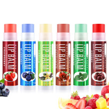 Lip Balm Set, Moisturizing and Hydrating for Dry Cracked Lips, Multiple Flavors, 6 Pack