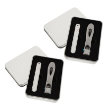 Nail Clippers Set Stainless Steel with Case, Professional Manicure Pedicure Kit for Travel