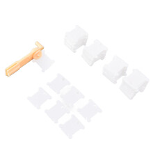 Bobine de fil à broder Organisateur en plastique Outil de bobinage durable et robuste