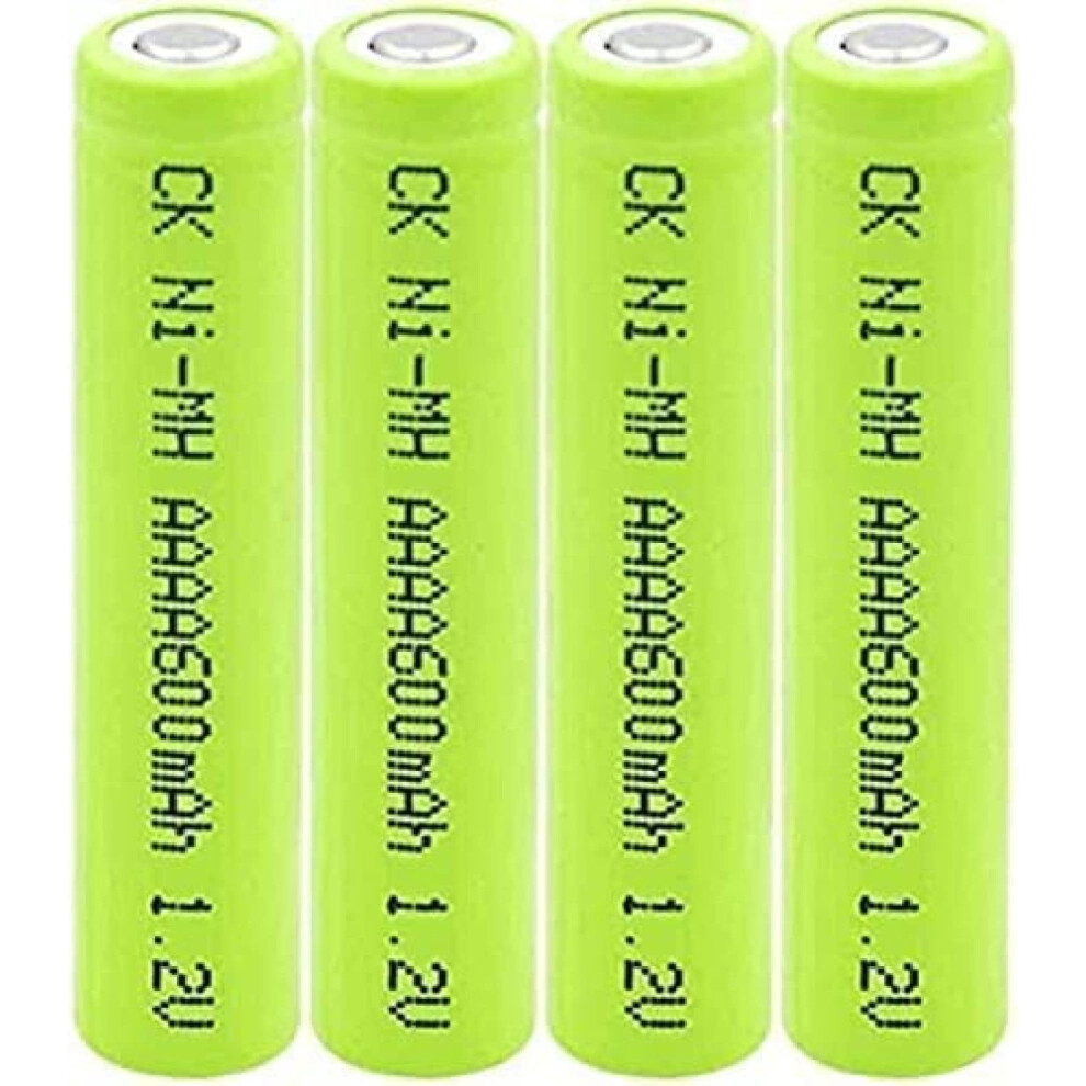 Nimh Aaaa Rechargeable Battery 1.2V 600Mah Longlasting Power For Led Flashlight Mini Fan 9169991728445