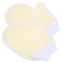 Exfoliating Shower Gloves 2pcs Deep Cleaning Bath Scrub for Body Cleansing Men and Women