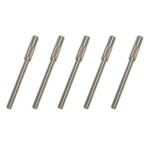 Mandrel Nail Drill Bits Set 3/32 Shank Stainless Steel for Acrylic Nails with Small Sanding Bands