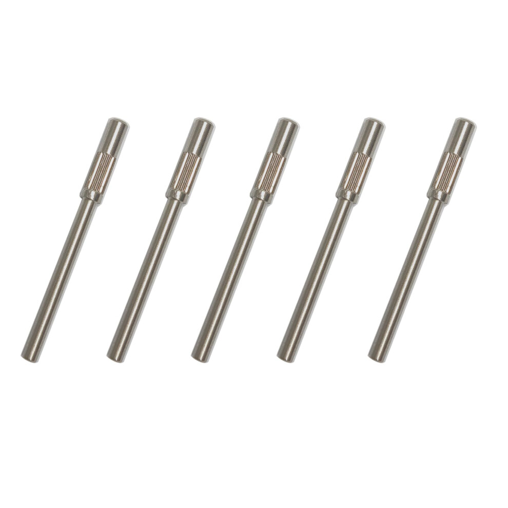 Mandrel Nail Drill Bits Set 3/32 Shank Stainless Steel for Acrylic Nails with Small Sanding Bands