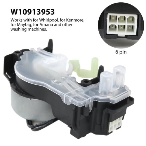 W10913953 Washer Shift Actuator Replacement Restores Spin Function for Whirlpool and Kenmore 2