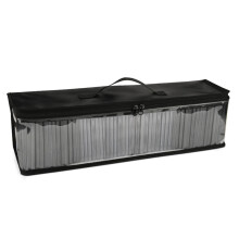 Disc Storage Case Clear PVC CD DVD Organizer Bag with Handle and Zipper, 50 Disc Capacity