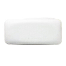 Bath Tub Pillow for Adults with Ergonomic Neck Support and Waterproof Comfort, 2 Pack White