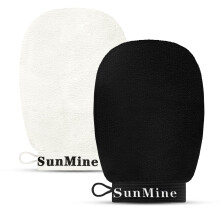 Exfoliating Gloves 2pcs Korean Mitts for Deep Dead Skin Removal Spa Quality Bath Scrub for Men and Women