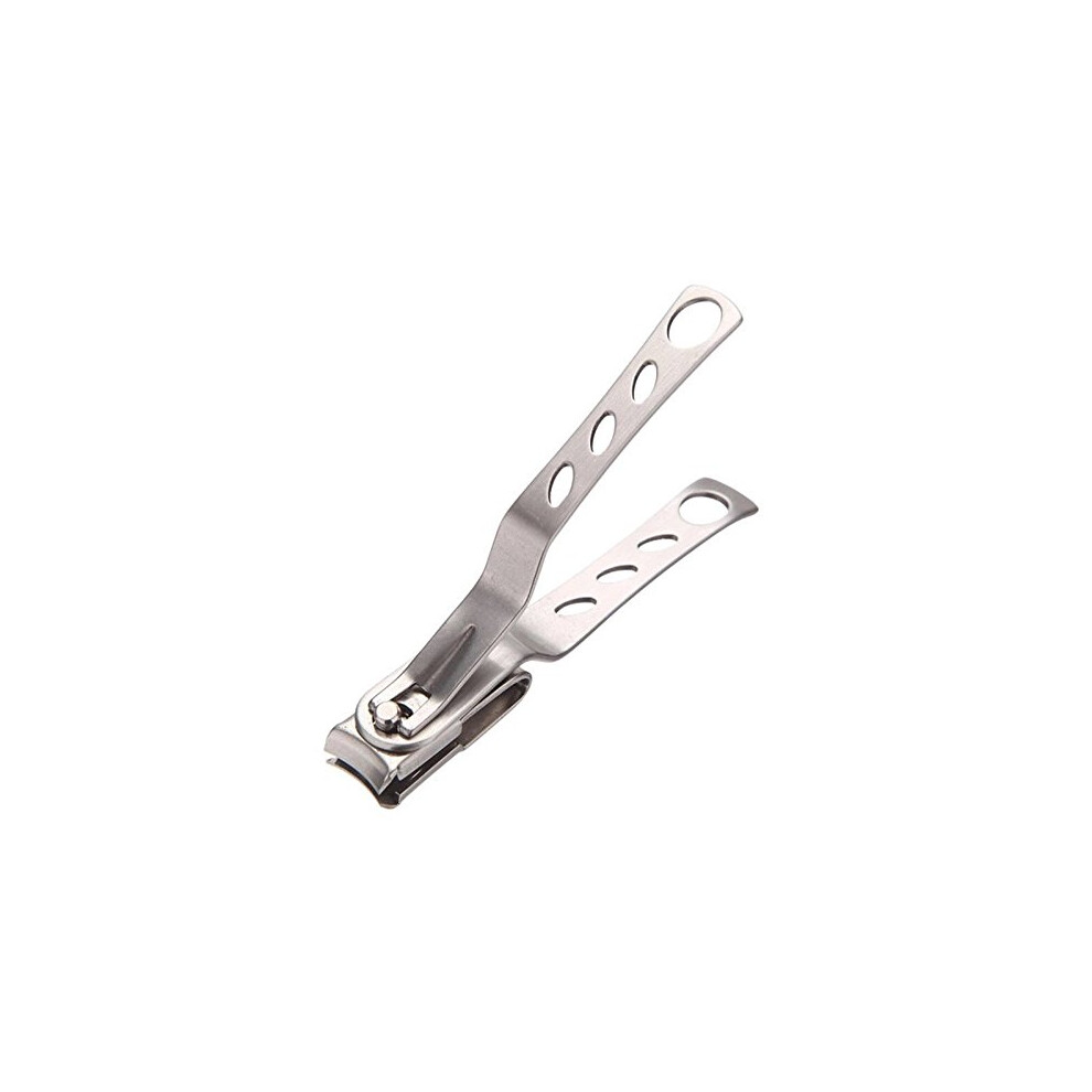 Stainless Steel Nail Clipper with 360 Rotating Head, Precision Blades for Fingernails and Toenails