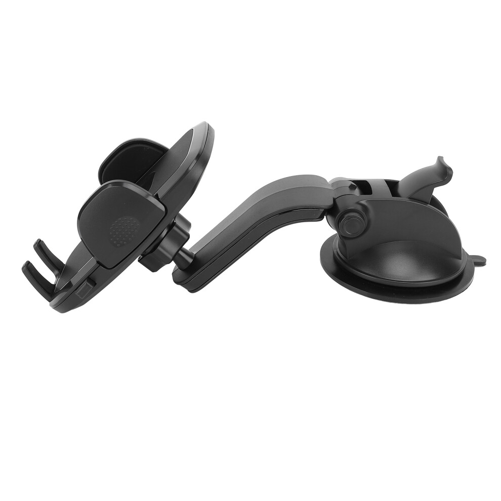Car Phone Mount Dashboard 360 Rotation ABS Silicone Non-Slip Shockproof