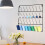 Wall Mount Thread Spool Rack with 32 Hooks, Durable Iron Organizer for Sewing and Embroidery Storage 5