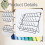 Wall Mount Thread Spool Rack with 32 Hooks, Durable Iron Organizer for Sewing and Embroidery Storage 4