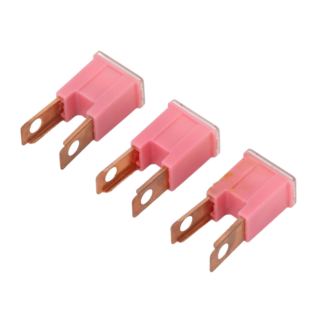 10Pcs Abs Brass Straight Male Terminal 30A 32V Automotive Replacement 7691383554902