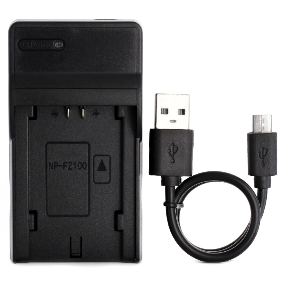 Npfz100 Battery Charger With Fast Usb Charging And Led Indicator For Sony A7 Iii A7r Iii A9 9092120569384