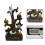Skeleton Pumpkin Lantern Resin Table Lamp13x12x15.5cm 8