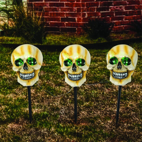 Solar LED Skeleton Stake Decoration, 50cm, Outdoor 2