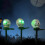 Solar LED Skeleton Stake Decoration, 50cm, Outdoor 6