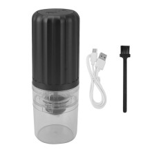 Automatic Stop Coffee Grinder, Compact Portable Electric Bean Mill with Transparent Chamber and BPA Free Materials for Safe Daily Coffee Grinding