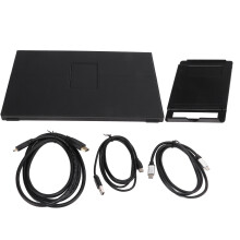 Multifunctional13.3Inch Portable Monitor IPS FHD1080P HDR Display With Freesync USB-C Input Foldable Leather Case And Unique Stand Light Weight