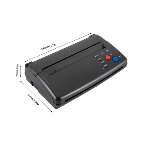 Tattoo Stencil Printer with Temperature Control, Sharp Stencil Lines, Ink Mirror Transfer 1