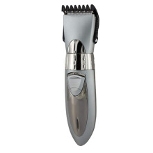 Hair Clippers Rechargeable Cordless for Men Beard Trimmer Washable Adjustable Blades Silver