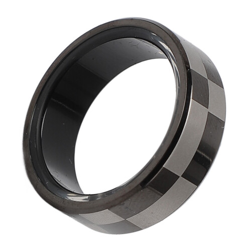 Smart Ring 18 mAh, Silber Größe 9, 5 ATM täglich