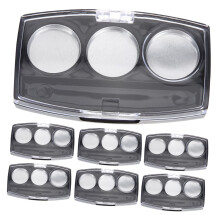 Empty Magnetic Eyeshadow Palette with 10 Pans for DIY Custom Makeup and Travel Storage