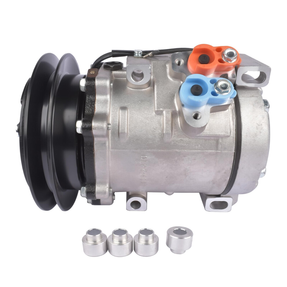 Ac Compressor 24V R134a For Komatsu Pc2007 Pc2008 Pc450 Heavy Equipment Oem Replacement 9113335815421