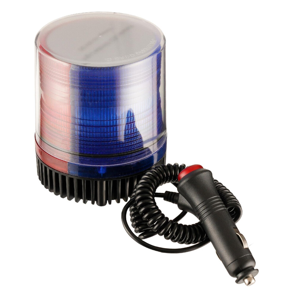 Light/Red/Blue Led Warning Beacon 48Led Magnetic Roof Mount Emergency Strobe For Trucks Utvs