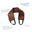 Self Tanning Back Applicator Strap with Glove, Even Coverage Flocking Band, 2pcs Set 5