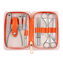 Stainless Steel Nail Clipper Set 12 Piece Professional Manicure Pedicure Kit for Travel and Home
