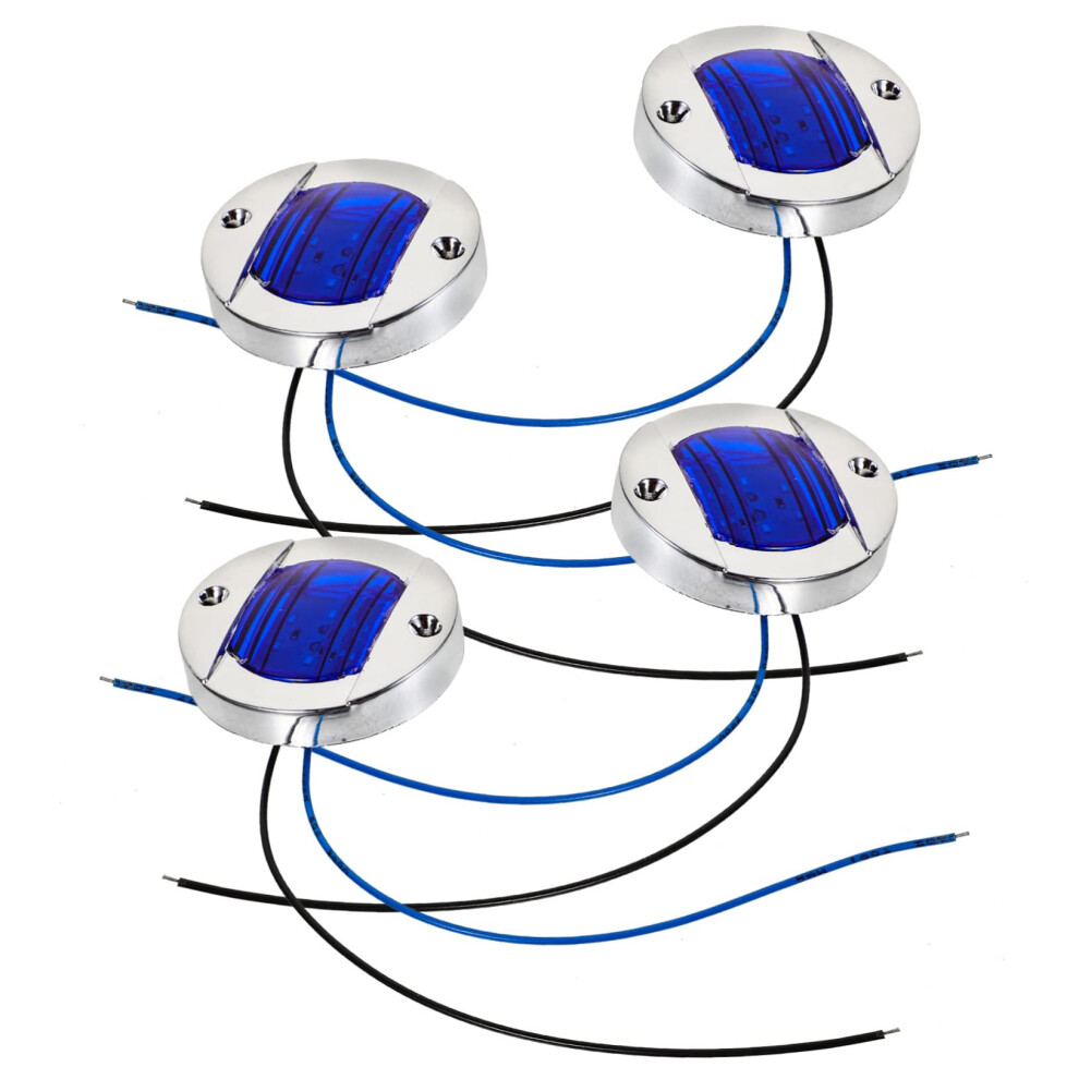 4Pcs Waterproof Led Truck Side Marker S Brightness Signal Lamps For Trailer And Boat Light 9169991734606