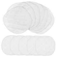 12pcs Reusable Cotton Nursing Pads Leakproof ThreeLayer Breastfeeding Pads Comfort Fit