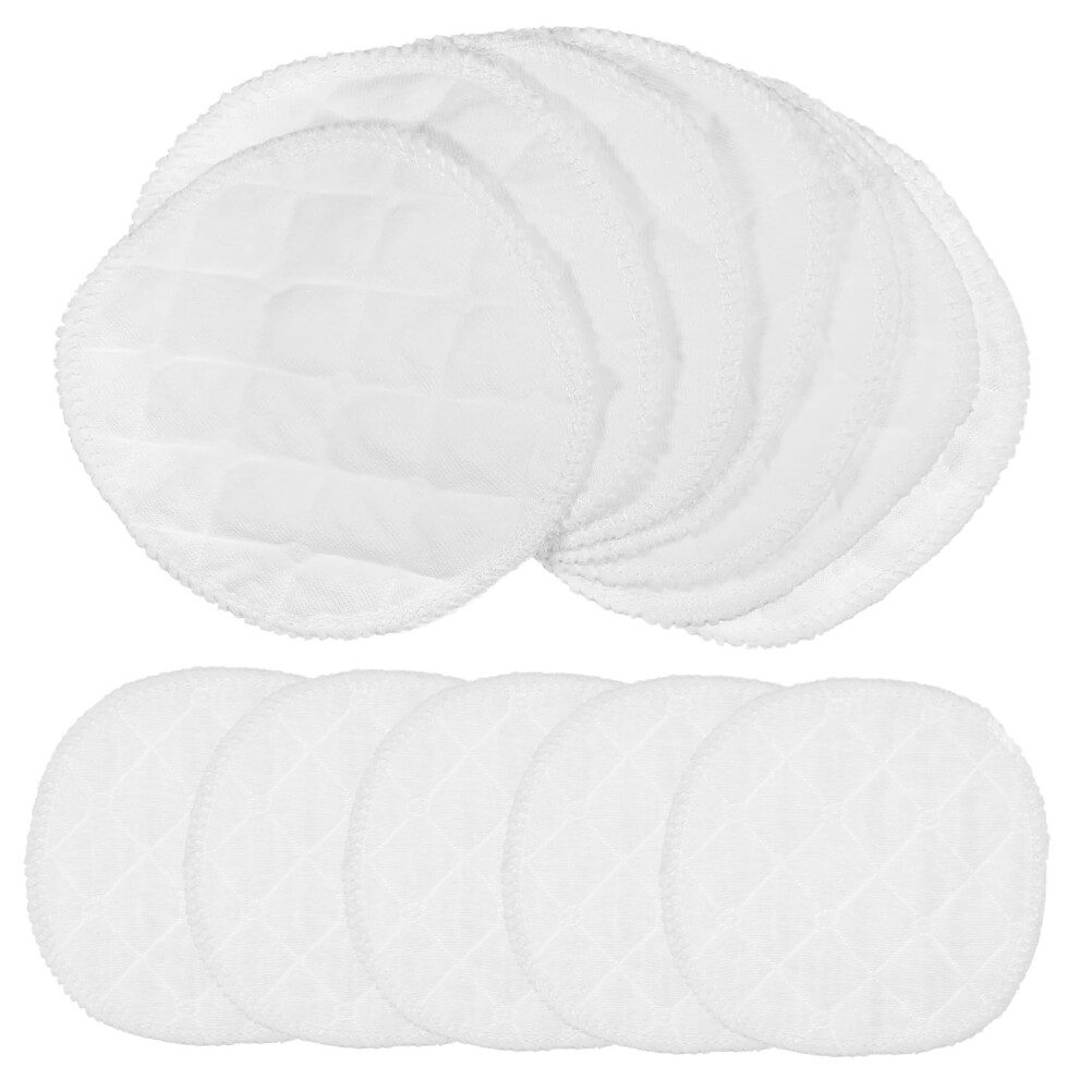 12pcs Reusable Cotton Nursing Pads Leakproof ThreeLayer Breastfeeding Pads Comfort Fit